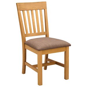vidaXL Chaise de salle &agrave; manger 2 pc Bois de ch&ecirc;ne massif Gris