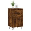 vidaXL Buffets 2 pcs ch&ecirc;ne fum&eacute; 40x35x70 cm bois d'ing&eacute;nierie