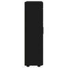 vidaXL Buffet FLORIN Noir 55,5 x 29 x 103 cm Bois d'ing&eacute;nierie