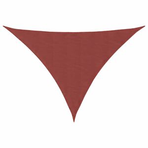 vidaXL Voile d'ombrage couleur terre cuite 7 x 5 x 5 m 100 % polyester Oxford