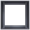 vidaXL Jardinière anthracite 40x40x40 cm acier laminé à froid