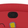 vidaXL Fauteuil inclinable de massage Rouge Similicuir