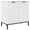 vidaXL Meuble de Lavabo de Salle de Bain Blanc 60,5 x 33,5 x 61 cm