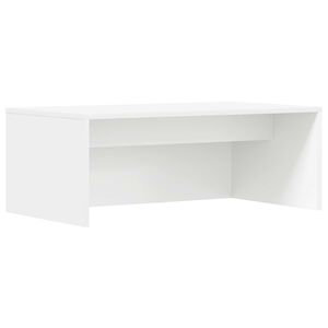 vidaXL Bureau mural Blanc 80 x 45 x 30 cm Bois d'ing&eacute;nierie
