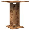 vidaXL Table de bistro vieux bois 60x60x75 cm bois d'ingénierie