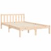 vidaXL Cadre de lit sans matelas 120x200 cm bois de pin massif