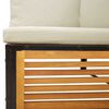 vidaXL Salon de jardin avec coussins 10 pcs bois d'acacia solide
