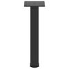 vidaXL Pieds de table basse 4 pi&egrave;ces Noir 42-44 cm Acier