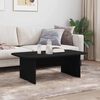 vidaXL Table basse Noir 93 x 53 x 33 cm Bois d'ing&eacute;nierie