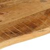 vidaXL Dessus de table 120x60x3,8cm bord vif bois massif manguier brut
