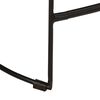 vidaXL Tabourets de bar lot de 2 noir 46x38x52 cm bois manguier massif