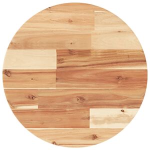 vidaXL Dessus de table rond &Oslash;40x2 cm bois massif d'acacia