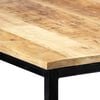vidaXL Table &agrave; manger 140x70x75 cm Bois de manguier massif brut