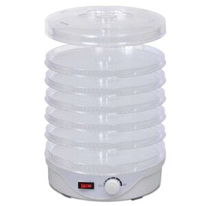 vidaXL D&eacute;shydrateur alimentaire rond 250 W 6 plateaux