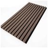 WallArt Panneaux muraux 4 pcs Marron fonc&eacute; 80 x 40 cm