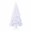 vidaXL Sapin de Noël artificiel avec 300 LED Blanc 180 cm PVC et Acier