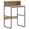 vidaXL Bureau avec rangement Ch&ecirc;ne artisanal 60 x 50 x 91 cm