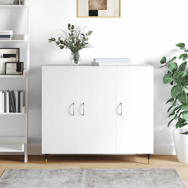 vidaXL Poign&eacute;e 12 pcs Argent&eacute; 107 x 3.6 x 23 mm Acier inoxydable