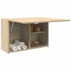 vidaXL Armoire murale de bain chêne sonoma 60x25x40 cm bois ingénierie