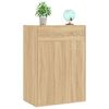 vidaXL Armoire à chaussures Chêne sonoma 60x35x84 cm Bois d'ingénierie