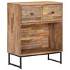vidaXL Buffet Bois de teck recyclé 60x30x75 cm