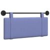 vidaXL T&ecirc;te de lit suspendue Bleu denim Tissu