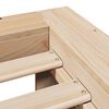 vidaXL Cadre de lit sans matelas 180x200 cm bois massif de pin
