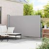 vidaXL Auvent lat&eacute;ral r&eacute;tractable de patio 170x300 cm Gris