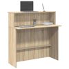 vidaXL Bureau de réception Chêne Sonoma 100x50x103,5 cm Bois d'ingénierie