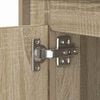 vidaXL Cabinet de chevet Ch&ecirc;ne Sonoma 44 x 34,5 x 45 cm
