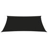 vidaXL Voile de parasol Tissu Oxford trapèze 3/5x4 m Noir