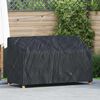 vidaXL Housse de banc de jardin Noir 165 x 70 x 65 / 94 cm Tissu 600D