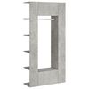 vidaXL Armoires de couloir 2 pcs gris b&eacute;ton bois d'ing&eacute;nierie