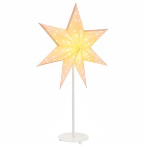 vidaXL &Eacute;clairage de No&euml;l RAAHE Blanc chaud 35 x 15 x 55 cm