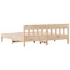 vidaXL Cadre de lit sans matelas 180x200 cm bois massif de pin
