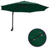 vidaXL Parasol de jardin Vert 248 x 248 x 148 cm Polyester et Acier