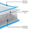 vidaXL Tapis gonflable de gymnastique avec pompe 800x100x15cm PVC Bleu