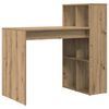 vidaXL Bureau Ch&ecirc;ne artisanal Bois d'ing&eacute;nierie 108 x 55 x 103.5 cm