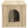 vidaXL Maison pour chat Sonoma 85 x 55 x 50,5 cm Bois d'ing&eacute;nierie