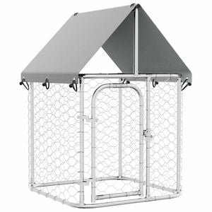vidaXL Chenil ext&eacute;rieur avec toit 100x100x150 cm