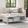 vidaXL Table basse Gris béton 103,5 x 60 x 35 cm Bois d'ingénierie