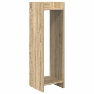 vidaXL Support de Plante Ch&ecirc;ne Sonoma 30 x 30 x 100 cm
