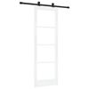 vidaXL Porte coulissante ORKDAL Blanc 73,5 x 211 cm