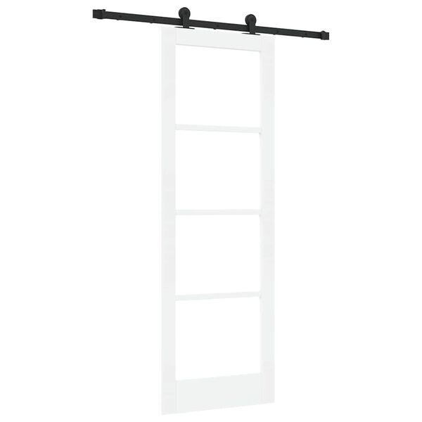 vidaXL Porte coulissante ORKDAL Blanc 73,5 x 211 cm