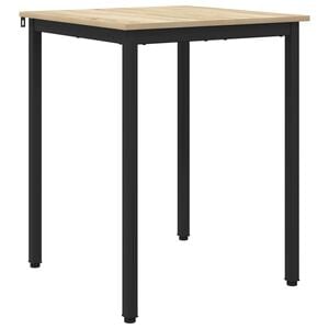 vidaXL Table de salle &agrave; manger / Table de repas 60 x 60 x 75 cm Carr&eacute;