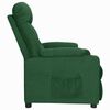 vidaXL Fauteuil Vert fonc&eacute; Tissu