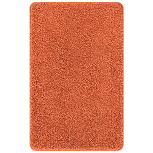 vidaXL Tapis de bain antid&eacute;rapant Orange 50 x 80 cm PP