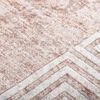 vidaXL Tapis lavable 80x300 cm Beige