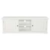 vidaXL Meuble TV Blanc 120x30x40 cm Bois