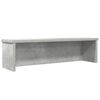 VidaXL &Eacute;tag&egrave;res de cuisine empilables 2 pcs gris b&eacute;ton 60x15x16 cm